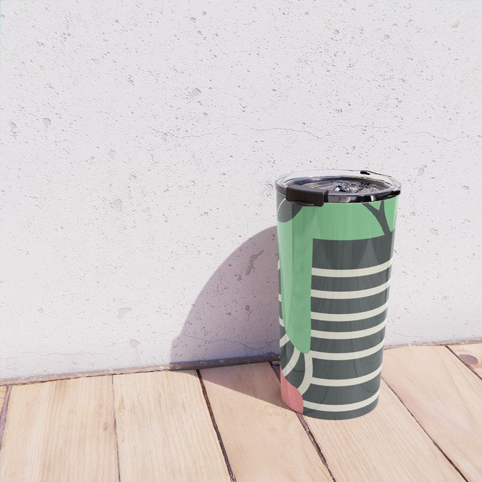 Teapot Garden 2 Travel Mug Gallery Image 4