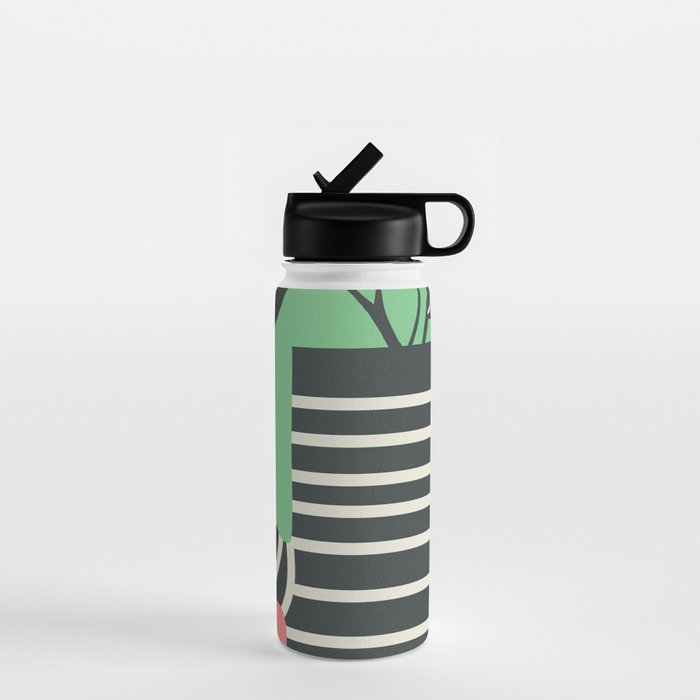 Teapot Garden 2 Water Bottle Gallery Image 1