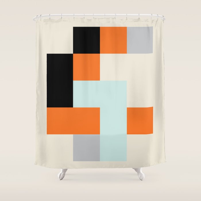 Vintage poster-Bauhaus 1923/3. Shower Curtain Gallery Image 1