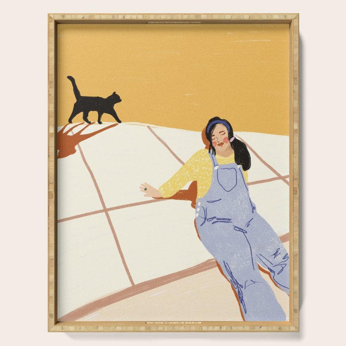 Cat Lover Serving Tray Gallery Image 1