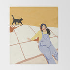 Cat Lover Throw Blanket Gallery Image 2