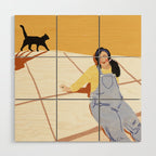 Cat Lover Wood Wall Art Gallery Image 1