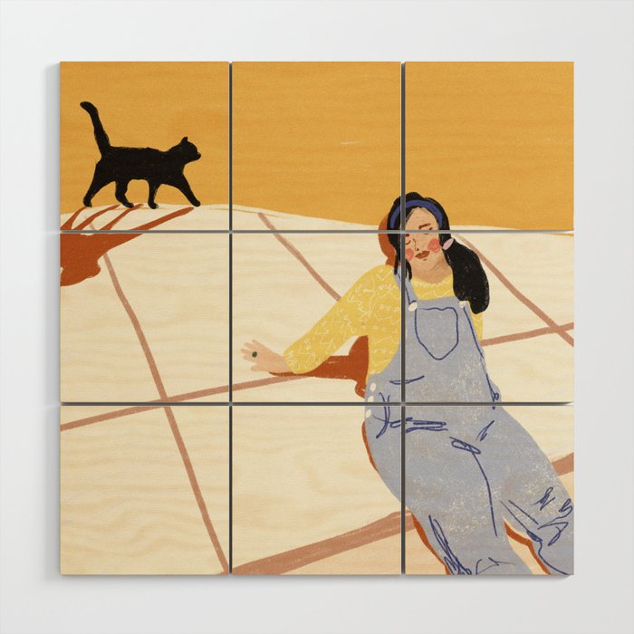 Cat Lover Wood Wall Art Gallery Image 1