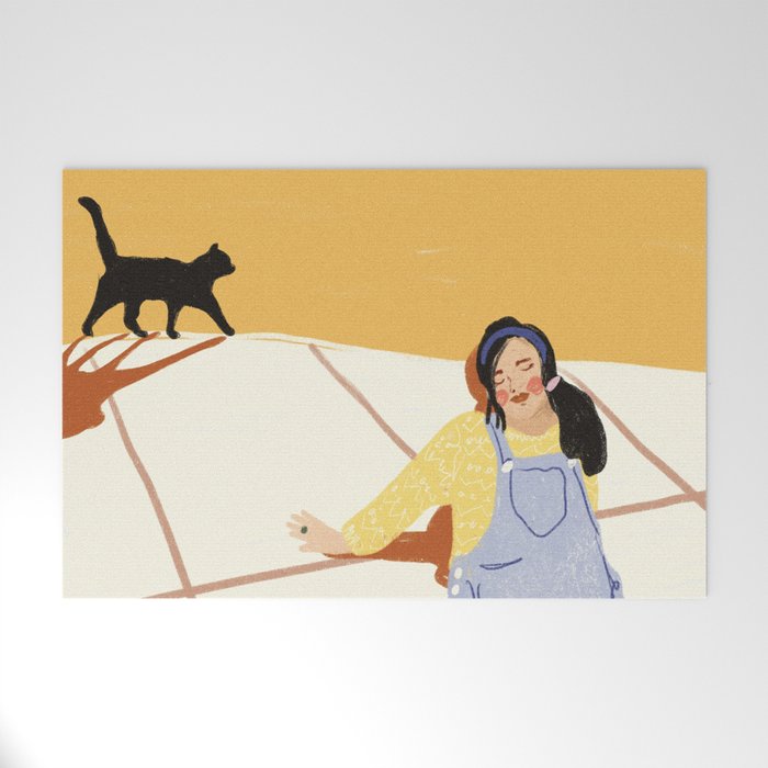 Cat Lover Welcome Mat Gallery Image 1