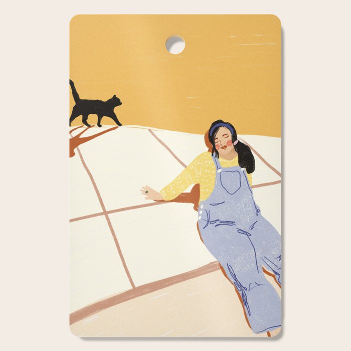 Cat Lover Cutting Board Gallery Image 1
