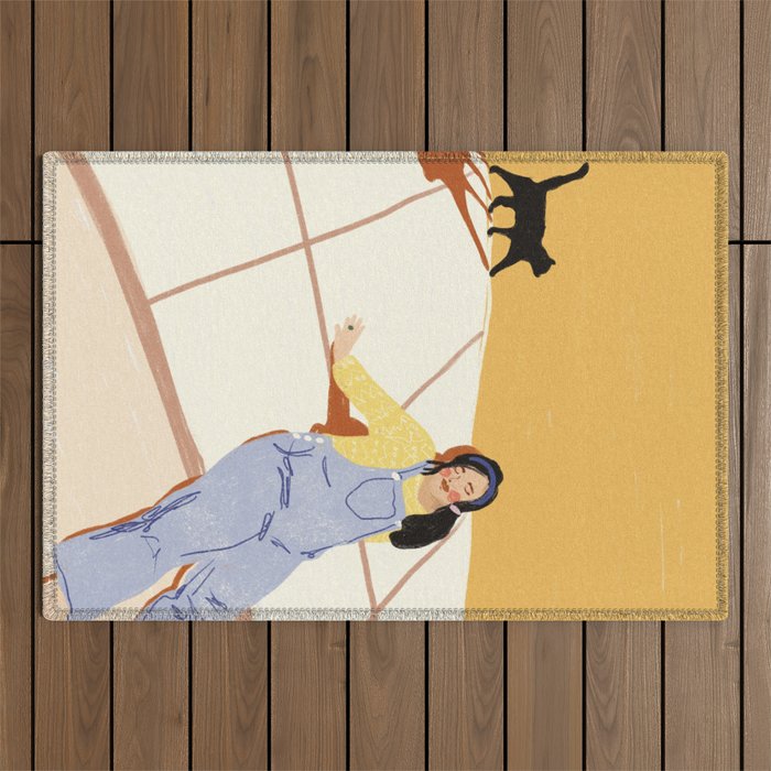 Cat Lover Outdoor Rug Gallery Image 1