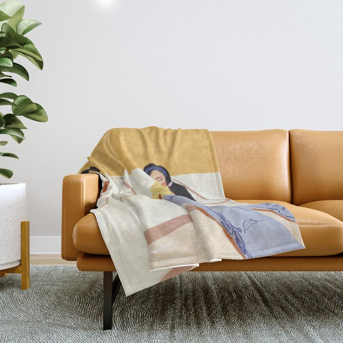 Cat Lover Throw Blanket Gallery Image 1