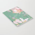 magnolia pastel abstract art Notebook Gallery Image 3