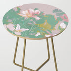 magnolia pastel abstract art Side Table Gallery Image 2