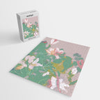 magnolia pastel abstract art Jigsaw Puzzle Gallery Image 2