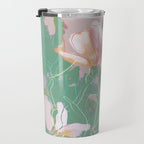 magnolia pastel abstract art Travel Mug Gallery Image 3