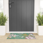 magnolia pastel abstract art Welcome Mat Gallery Image 3