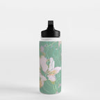 magnolia pastel abstract art Water Bottle Gallery Image 3
