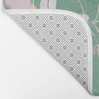 magnolia pastel abstract art Bath Mat Gallery Image 2