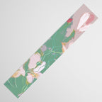 magnolia pastel abstract art Table Runner Gallery Image 3