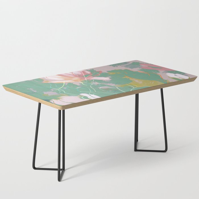 magnolia pastel abstract art Coffee Table Gallery Image 1