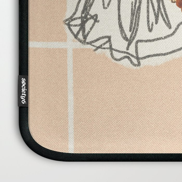 Girl Who Loves Baseball Laptop Sleeve Gallery Image 3