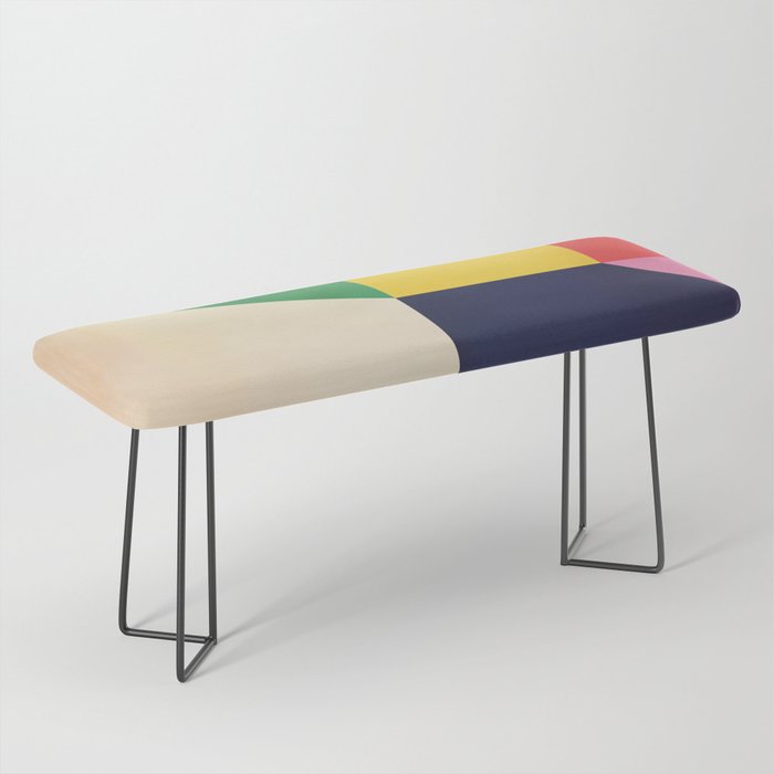 Geometric Shapes 114 Bench Gallery Image 1