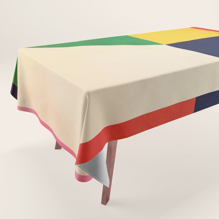 Geometric Shapes 114 Tablecloth Gallery Image 1