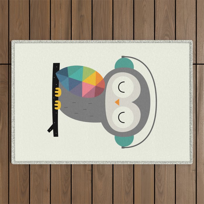 Owl Time Outdoor Rug Gallery Image 1