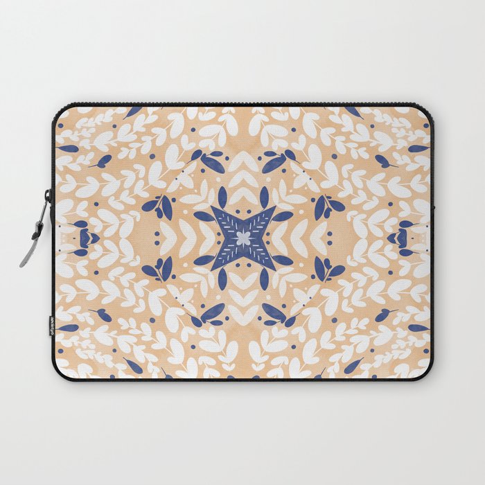 Pink Circular Nature Tiles PB Laptop Sleeve Gallery Image 1