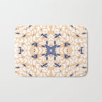 Pink Circular Nature Tiles PB Bath Mat Gallery Image 1