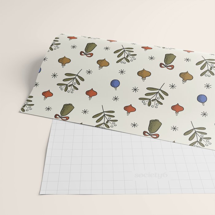 Christmas Pattern #4 Wrapping Paper Gallery Image 2