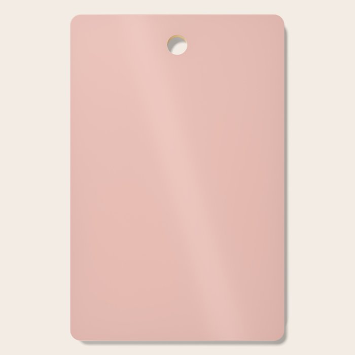 Solid Pink (Blush Pink) Cutting Board Gallery Image 1