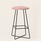 Solid Pink (Blush Pink) Stool Gallery Image 1