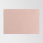 Solid Pink (Blush Pink) Rug Gallery Image 2