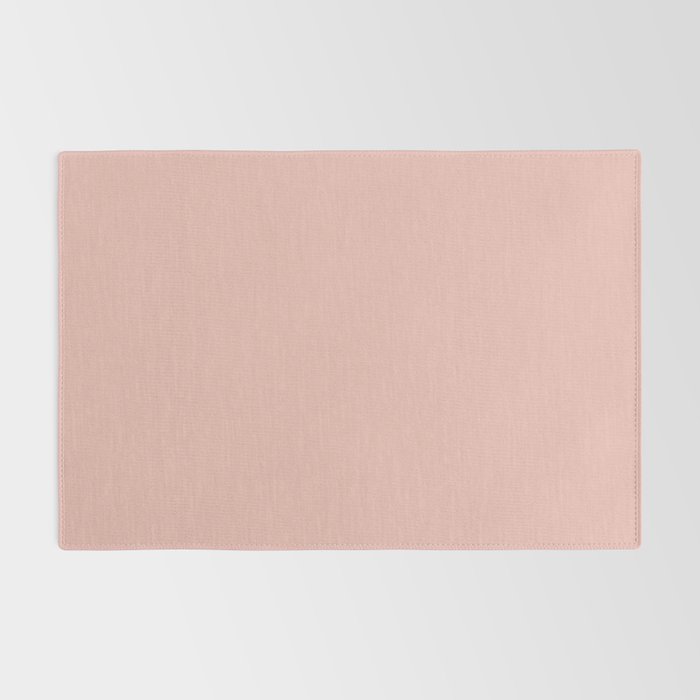 Solid Pink (Blush Pink) Rug Gallery Image 2