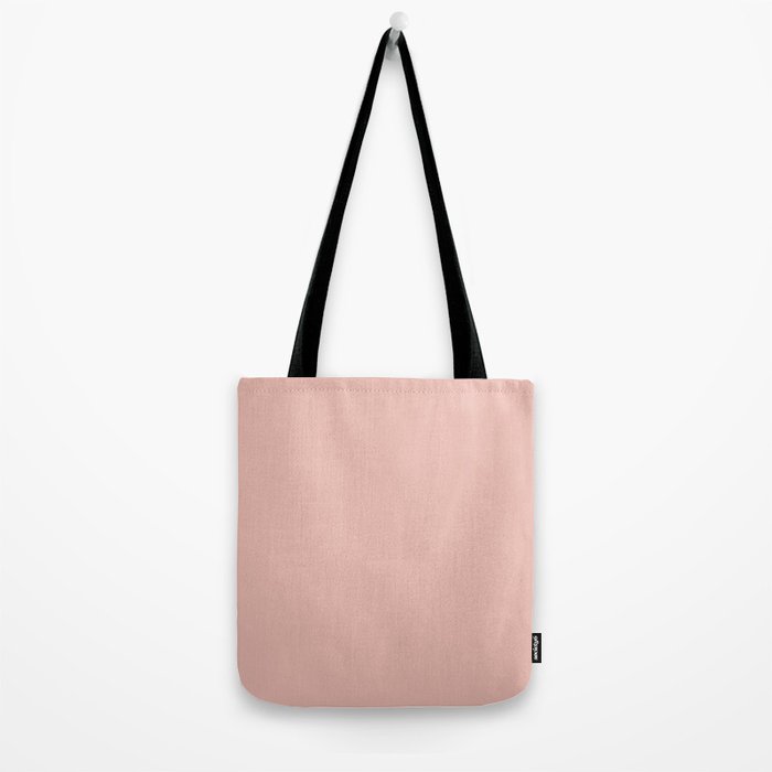 Solid Pink (Blush Pink) Tote Bag Gallery Image 2