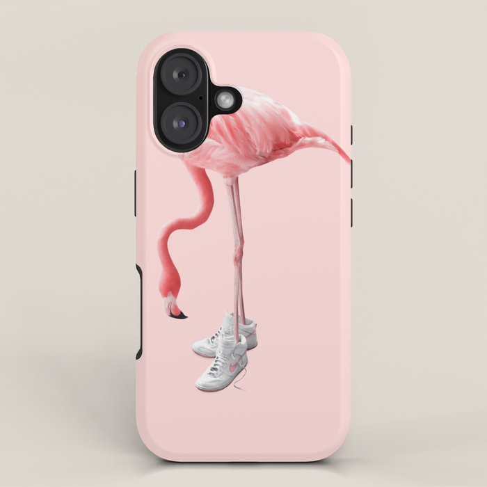 SNEAKER FLAMINGO iPhone Case Gallery Image 1