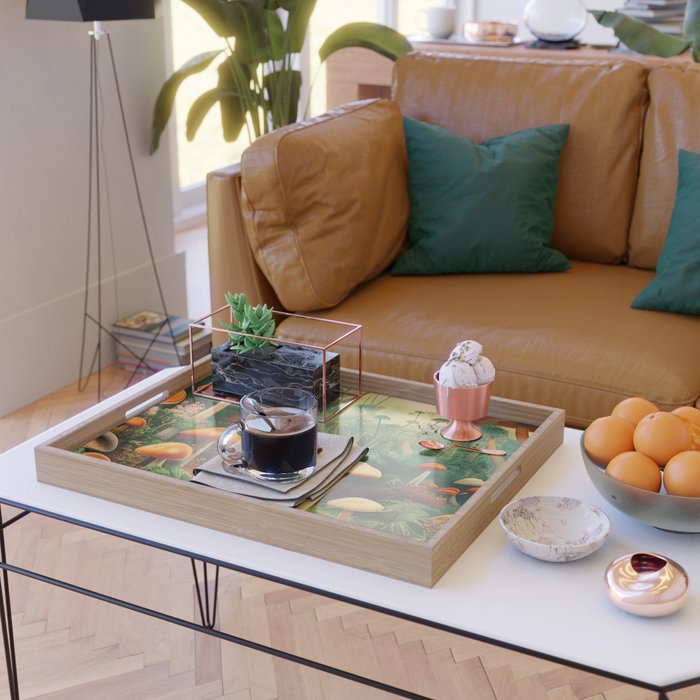 Brirsuris - The Valley of Mushrooms Serving Tray Gallery Image 2