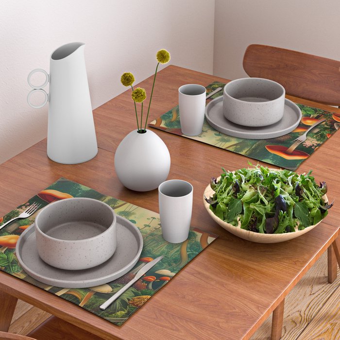 Brirsuris - The Valley of Mushrooms Placemat Gallery Image 2