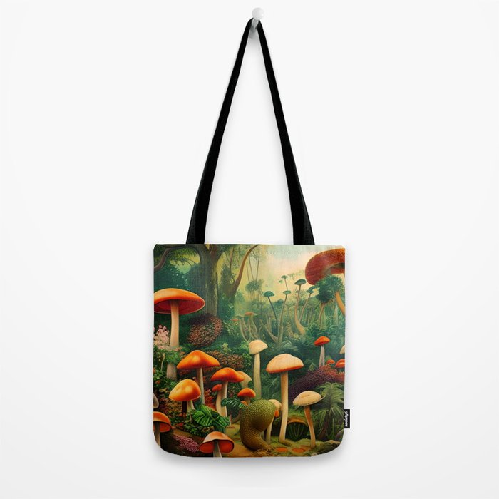 Brirsuris - The Valley of Mushrooms Tote Bag Gallery Image 2