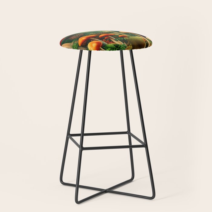Brirsuris - The Valley of Mushrooms Stool Gallery Image 1