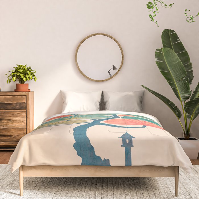 Japan garden Comforter Gallery Image 3