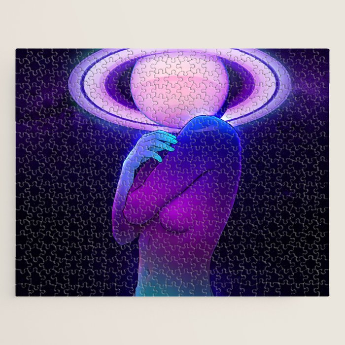 Saturn Head (Censored version) Jigsaw Puzzle Gallery Image 1