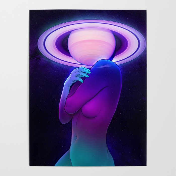 Saturn Head (Censored version) Poster Gallery Image 1