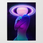 Saturn Head (Censored version) Poster Gallery Image 4