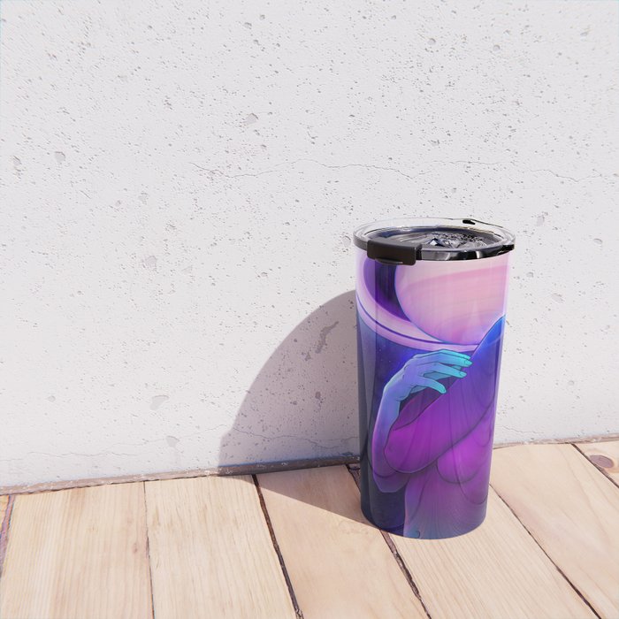 Saturn Head (Censored version) Travel Mug Gallery Image 4