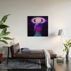 Saturn Head (Censored version) Wood Wall Art Gallery Image 2
