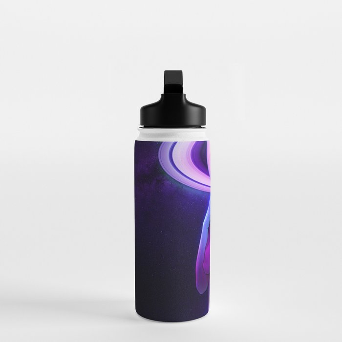 Saturn Head (Censored version) Water Bottle Gallery Image 3