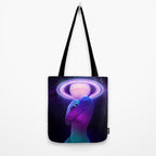 Saturn Head (Censored version) Tote Bag Gallery Image 2