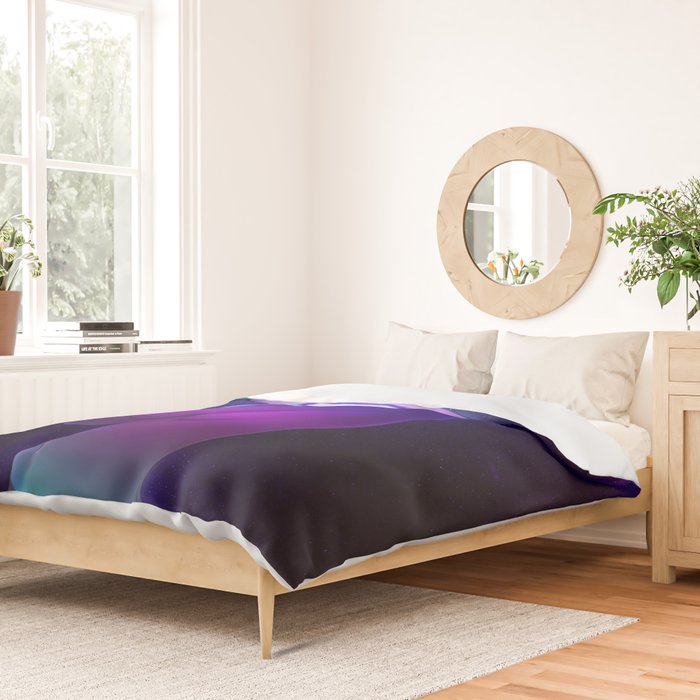 Saturn Head (Censored version) Duvet Cover Gallery Image 2