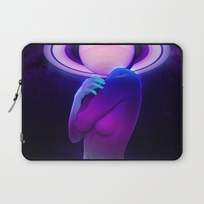 Saturn Head (Censored version) Laptop Sleeve Gallery Image 1