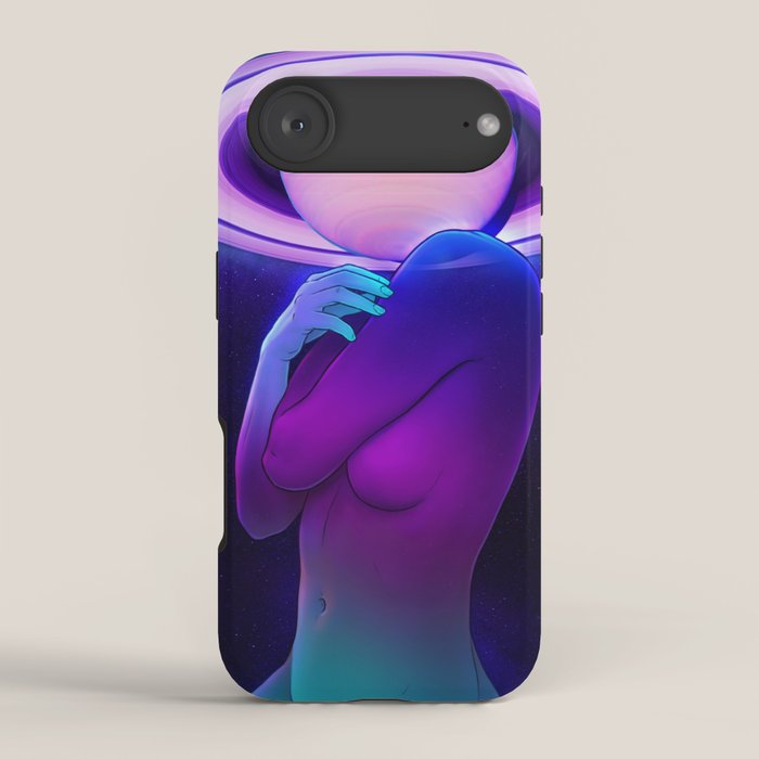 Saturn Head (Censored version) iPhone Case Gallery Image 2