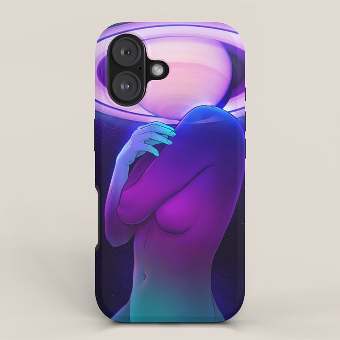 Saturn Head (Censored version) iPhone Case Gallery Image 1