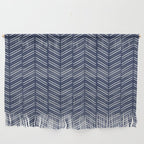 Herringbone (Navy) Wall Hanging Gallery Image 1